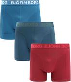 Bjorn Borg Boxers 3Pack Stretch Multicolour maat XL Heren, Kleding | Heren, Ondergoed, Verzenden, Groen, Bjorn Borg, Boxer