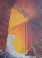 Schuiten, François - 1 Offset Print - La Cité des Livres -, Nieuw