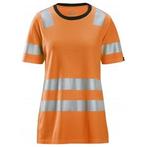 Snickers 2537 t-shirt pour femme haute visibilité, classe 2