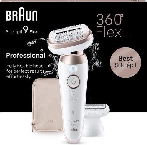 Epilator Braun Silk·épil 9 Flex - Epilator Voor Eenvoudig., Handtassen en Accessoires, Uiterlijk | Haarverzorging, Nieuw, Verzenden