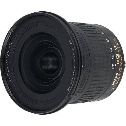 Nikon AF-P 10-20mm F/4.5-5.6G DX VR occasion, Audio, Tv en Foto, Foto | Lenzen en Objectieven, Zo goed als nieuw, Verzenden