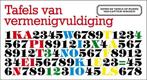 Tafels van vermenigvuldiging 9789490378035, Verzenden