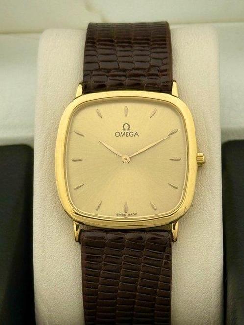 Omega - Zonder Minimumprijs - 18K GP Ultra Slim De Ville, Handtassen en Accessoires, Horloges | Heren
