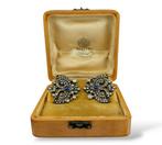 Boutons de manchette - 14 carats Or jaune, boutons de