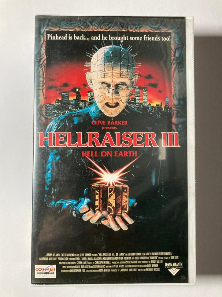 HELLRAISER 3 (VHS), CD & DVD, VHS | Film