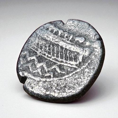 Phoenicië, Sidon. Baalšillem II (401-366 BC circa). 1/16, Postzegels en Munten, Munten | Europa | Niet-Euromunten