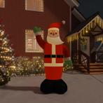 vidaXL Kerstman met LED-verlichting opblaasbaar 370 cm, Diversen, Kerst, Verzenden, Nieuw