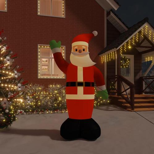 vidaXL Kerstman met LED-verlichting opblaasbaar 370 cm, Diversen, Kerst, Nieuw, Verzenden