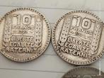 Frankrijk. 10 Francs 1929/1939 Turin (lot de 8 monnaies en, Postzegels en Munten, Munten | Europa | Niet-Euromunten