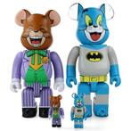 Medicom Toy Be@rbrick - 400% & 100% Bearbrick set - Tom and, Antiek en Kunst