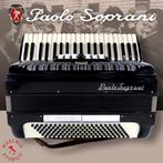 Paolo Soprani - Mod. Black Noir con 120 Bassi e 7 Registri, Musique & Instruments