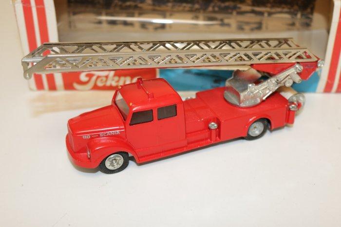 Tekno 1:43 - Camion miniature - Tekno Denmark 445 Scania, Hobby en Vrije tijd, Modelauto's | 1:5 tot 1:12