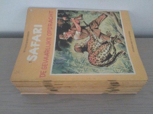 Safari 1 tot 24 - volledige reeks - 24 Album - Eerste druk -, Boeken, Stripverhalen