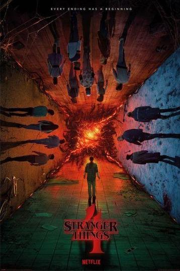 Hole in the Wall Stranger Things Maxi Poster-Season 4, Ophalen of Verzenden