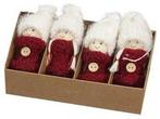 Meisjes kabouter hangers Rood 7 cm set van 4 stuks, Hobby en Vrije tijd, Nieuw