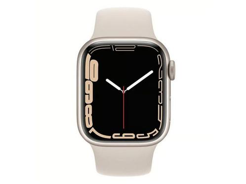 Apple Watch Series 7 45mm / SV - Starlight, Huis en Inrichting, Woonaccessoires | Overige, Zo goed als nieuw, Verzenden