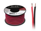2 x 1.50 mm zwart/rood op rol 10 meter 2-aderige kabel, Kabel of Snoer, Verzenden