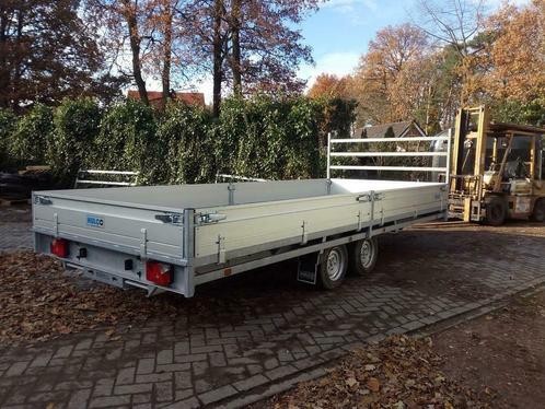 Grote plateau aanhangwagens uit voorraad leverbaar !!, Auto diversen, Aanhangers en Bagagewagens, Nieuw