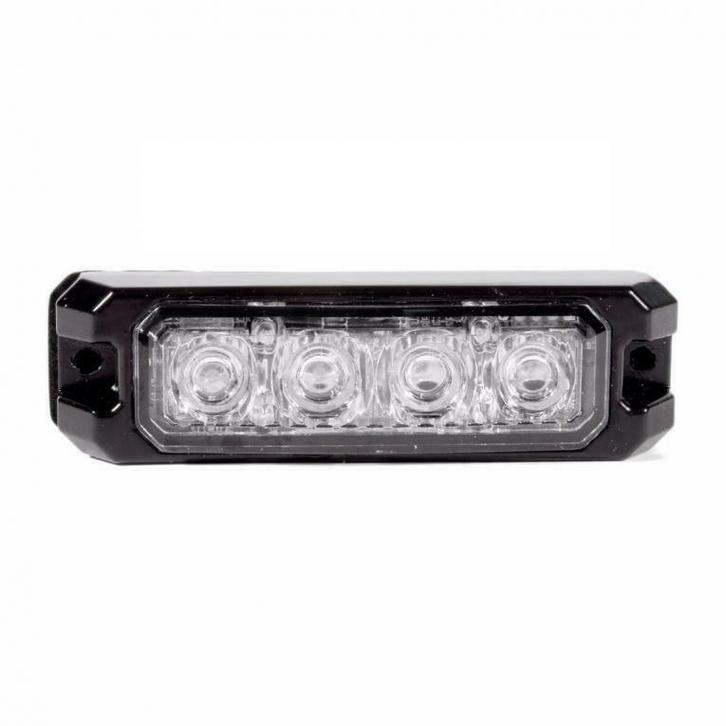 ORANJE bumper flitser - E keurmerk - R65 - 4 LED, Auto-onderdelen, Verlichting, Verzenden
