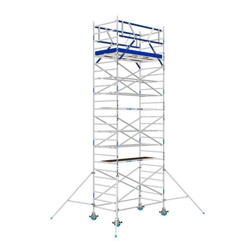 ASC Rolsteiger 135 x 250 x 8.2 mtr WH CLASSIC, Doe-het-zelf en Bouw, Steigers, Rolsteiger of Kamersteiger, Nieuw, 5 meter of hoger
