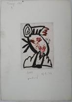 Pierre Alechinsky (1927) - Oiseau surréaliste