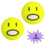 Fako Bijoux® - Tennisdemper - Emoji - Geschrokken - 2 Stuks, Nieuw, Verzenden