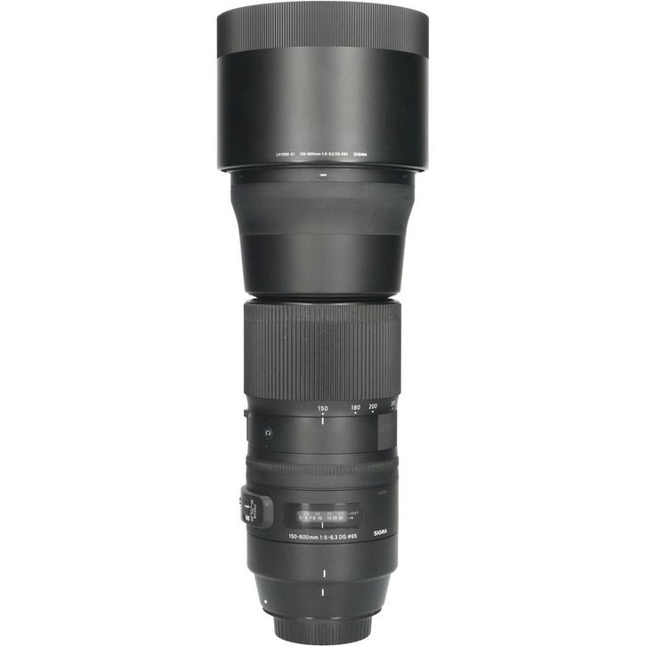 Sigma 150-600mm f/5.0-6.3 DG OS HSM Contemporary Canon, Audio, Tv en Foto, Foto | Lenzen en Objectieven, Overige typen, Gebruikt