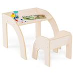 Tweedekans | Coast kindertafel met 2 Houten Stoeltjes –, Kinderen en Baby's, Kinderkamer | Complete kinderkamers, Ophalen of Verzenden