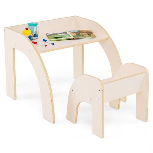 Tweedekans | Coast kindertafel met 2 Houten Stoeltjes –, Kinderen en Baby's, Kinderkamer | Complete kinderkamers, Ophalen of Verzenden