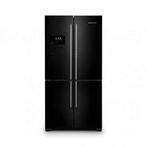Rangemaster Rsxsdl21bl Amerkikaanse Koelkast 185cm Zwart, Ophalen of Verzenden, Nieuw