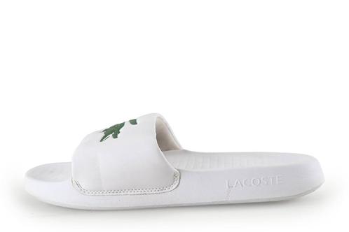 Lacoste Slippers in maat 43 Wit | 5% extra korting, Kleding | Heren, Schoenen, Wit, Zo goed als nieuw, Slippers, Verzenden