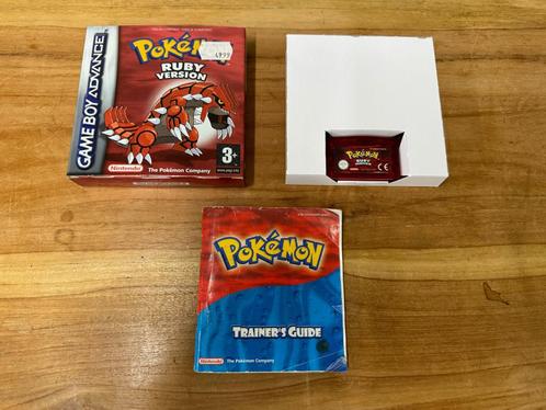 Pokemon Ruby [Gameboy Advance], Games en Spelcomputers, Games | Nintendo Game Boy, Verzenden