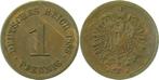 1 Pfennig Kaiserreich 1886d, Postzegels en Munten, België, Verzenden