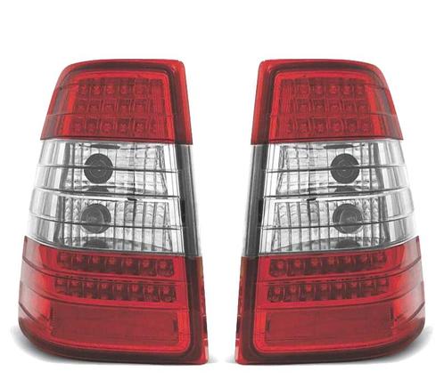 FEUX ARRIÈRE MERCEDES CLASSE E W124 85-95 ESTATE LED ROUGE C, Auto-onderdelen, Verlichting, Verzenden