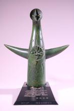 Prachtig bronzen beeld - Brons -  Okamoto Taro (1932-) -, Antiquités & Art