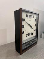 Wandklok - Seiko - Mid-century modern Hout, Messing -