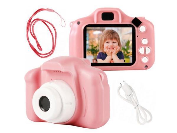 Veiling - DIGITALE CAMERA VOOR KINDEREN ROZE, Audio, Tv en Foto, Fotocamera's Digitaal, Nieuw
