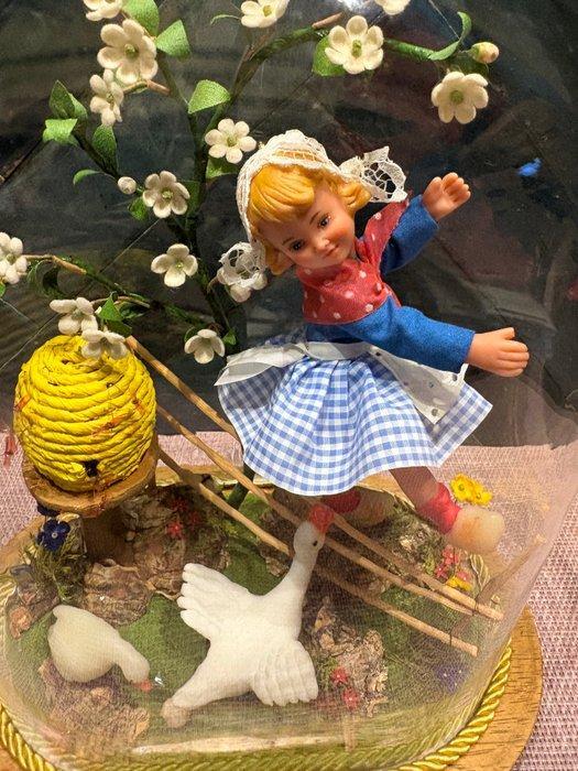 Figurine - Handgemaakt door de zusters Clarissen - Verre,, Antiquités & Art, Curiosités & Brocante