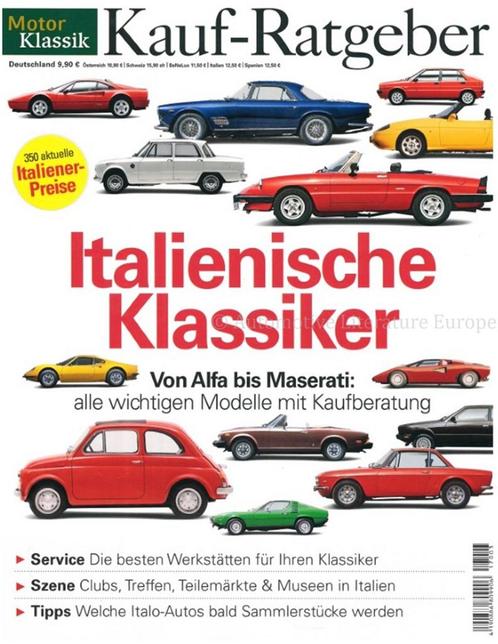 ITALIENISCHE KLASSIKER, MOTOR KLASSIK KAUF-RATGEBER (VON, Livres, Autos | Livres