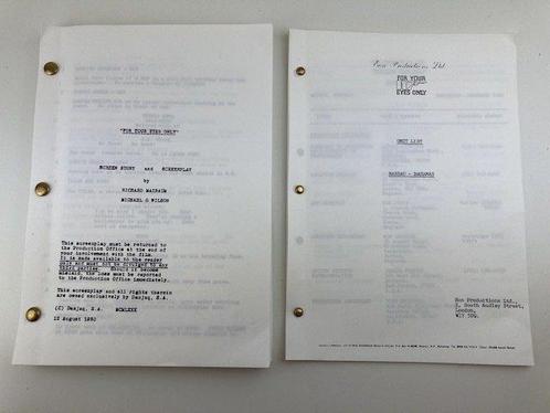 James Bond 007: For Your Eyes Only - Roger Moore - United, Verzamelen, Film en Tv