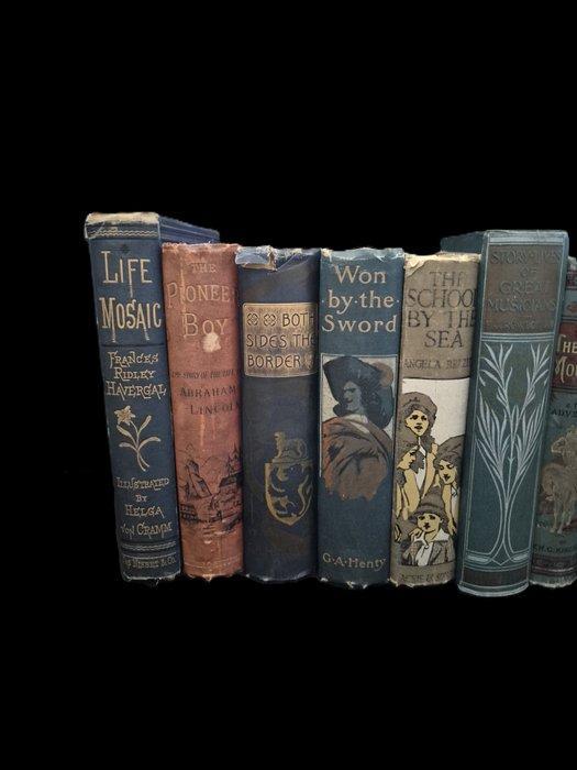 Various - Lot of 13 decorative bindings - 1878-1911, Antiek en Kunst, Antiek | Boeken en Manuscripten