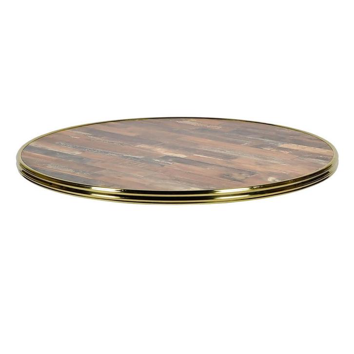 Tafelblad | MARACAIBO | Houtlook | In-/Outdoor |, Zakelijke goederen, Horeca | Keukenapparatuur, Nieuw in verpakking, Verzenden