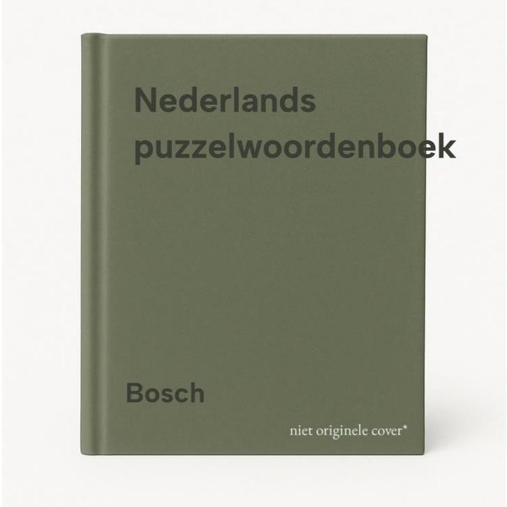 Nederlands puzzelwoordenboek 9789060743423 Bosch, Boeken, Overige Boeken, Gelezen, Verzenden