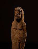 Oud-Egyptisch Hout Shabti - 18 cm
