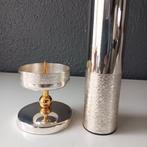 BSF - Silver Plating - Kaarsenhouder (2) - Chroomgecoat, Antiquités & Art