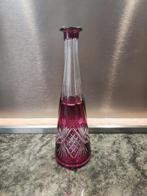 Val Saint Lambert - Karaf - Ciselée - Kristal - 32cm - 1,1kg, Antiek en Kunst