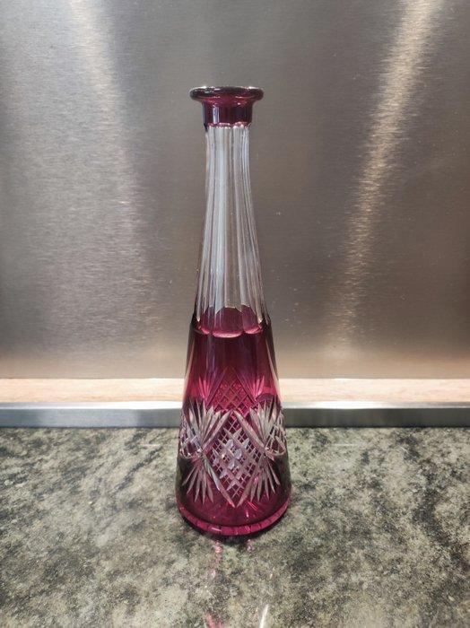 Val Saint Lambert - Karaf - Ciselée - Kristal - 32cm - 1,1kg, Antiek en Kunst, Antiek | Glaswerk en Kristal