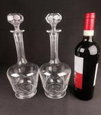 Baccarat - Karaf (2) - Bouchons dorigine - Kristal - Set, Antiek en Kunst