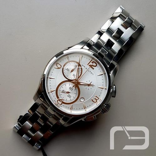 Hamilton Jazzmaster H32612155, Handtassen en Accessoires, Horloges | Heren, Verzenden