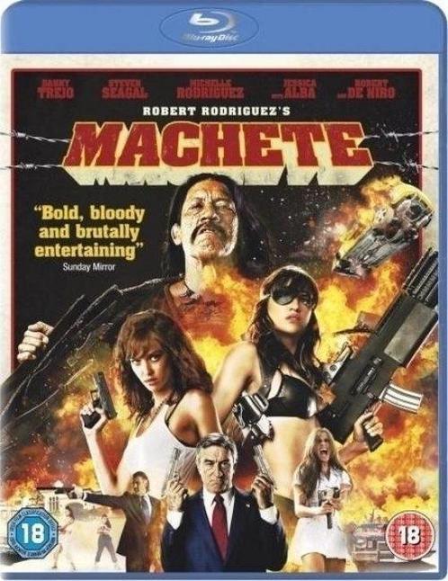 Machete steelbook (blu-ray tweedehands film), Cd's en Dvd's, Blu-ray, Ophalen of Verzenden